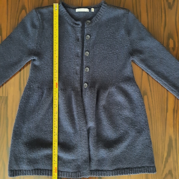 AUTHENTIC VINCE Navy Wool & Cashmere Cardigan Size S - Picture 6 of 6